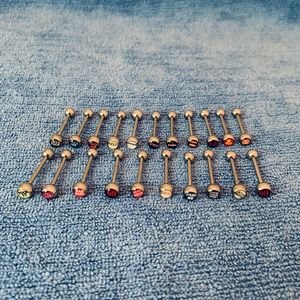 ♻️ 3/$25 “EROTIC/NAUGHTY” Set of 21 Tongue Rings